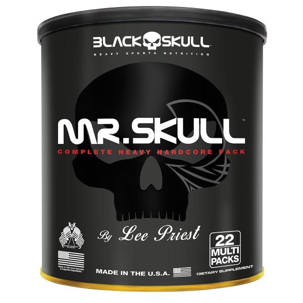 Packs Mr. Skull Multi Packs - Black Skull - 22 Packs