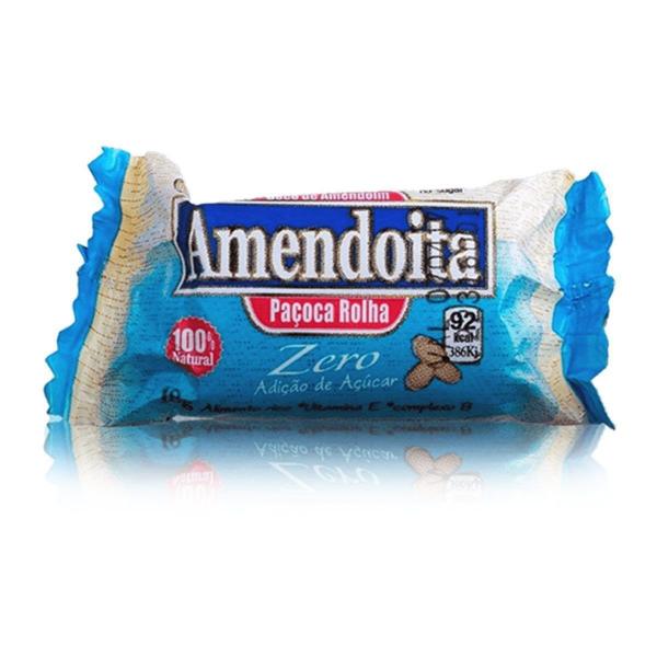 Paçoca Zero Açúcar 18g (unitária) - Amendoita