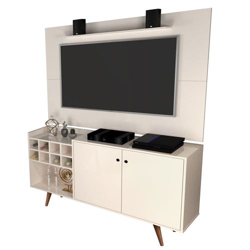 Painel com Buffet Outback Off White Rpm