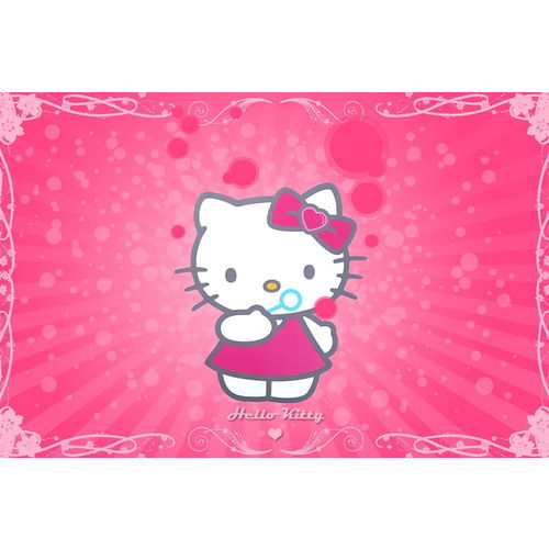 Painel Festa Hello Kitty 03 150x100cm