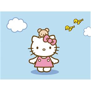 Painel Festa Hello Kitty 01 150x100cm