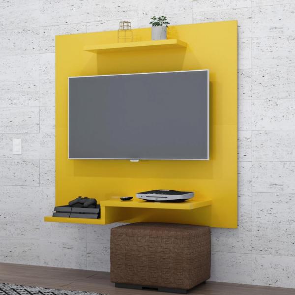 Painel para TV Jet Plus - Amarelo - Lojas RPM - Rpm Móveis