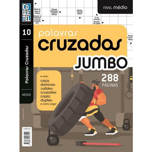 Palavras Cruzadas Jumbo - Nivel Medio - Vol. 10