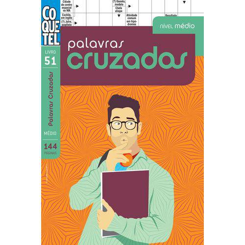 Palavras Cruzadas - Nivel Medio - Livro 51 - Coquetel