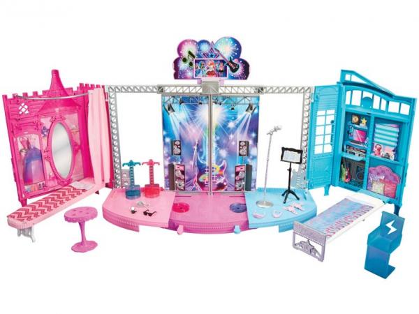 Palco Barbie RockN Royals - Mattel