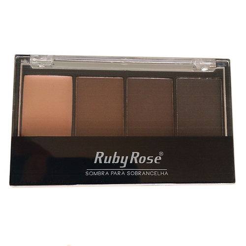 Paleta de Sombra para Sobrancelha - Ruby Rose Hb-9354