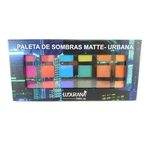 Paleta De Sombras Matte 18 Cores Urbana - Ludurana