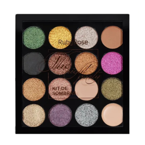 Paleta de Sombras The Night Party Ruby Rose HB 1019