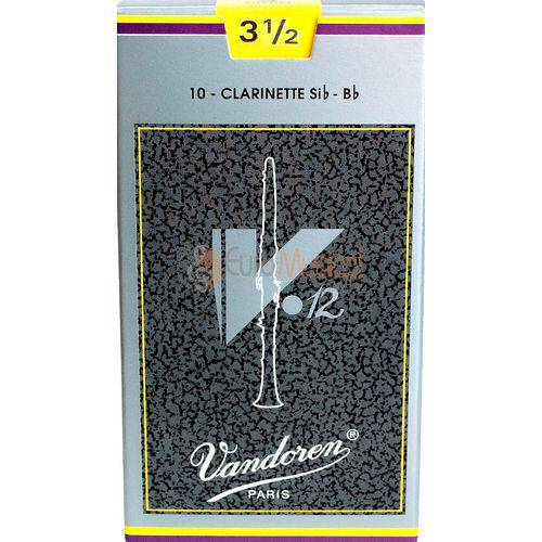 Palheta Clarineta Vandoren 3,5 V12 - Unitario
