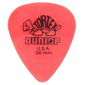 Palheta Tortex 0,50mm Vermelha - Dunlop
