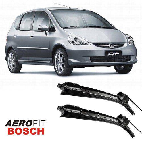 Tudo sobre 'Palhetas Limpador Parabrisa Bosch Aerofit Par - Honda Fit 2006 - Af316'