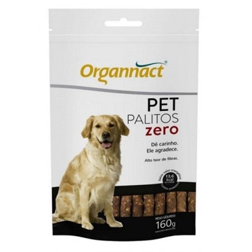 Palitos Organnact Pet Zero 160g