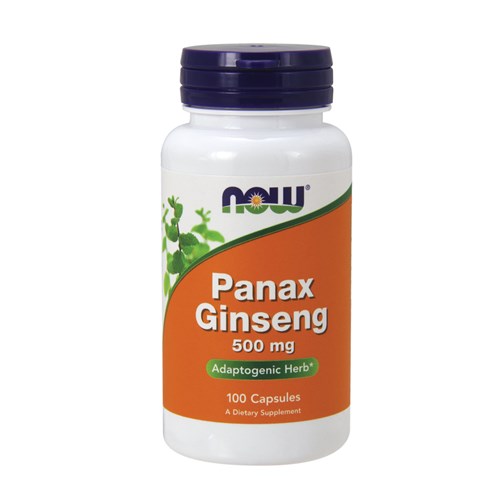 Panax Ginseng 500Mg (100 Cápsulas) Now Foods
