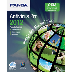 Panda Antivírus Pro 2012 Cartão de Ativação OEM (1 Licença)