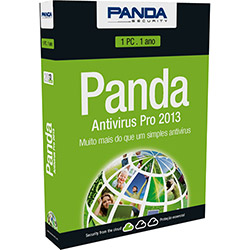 Panda Antivírus Pro 2013 Minibox 1 Licença