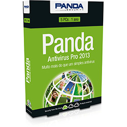 Panda Antivírus Pro 2013 Minibox 5 Licenças