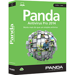 Panda Antivírus Pro 2014 (Minibox Licença para 10 PCs)