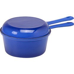 Tudo sobre 'Panela de Ferro Fundido Multifunção 22cm Azul - La Cuisine'