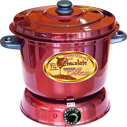 Panela Derretedeira de Chocolate Elétrica para Até 7kg Galizzi - Marrom 220V