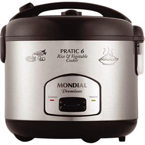 Panela Elétrica 6 Xícaras Pratic Rice & Vegetables Cooker Premium PE-02 - Mondial - 220v