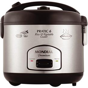 Panela Elétrica 6 Xícaras Pratic Rice & Vegetables Cooker Premium PE-02 - Mondial - 110V