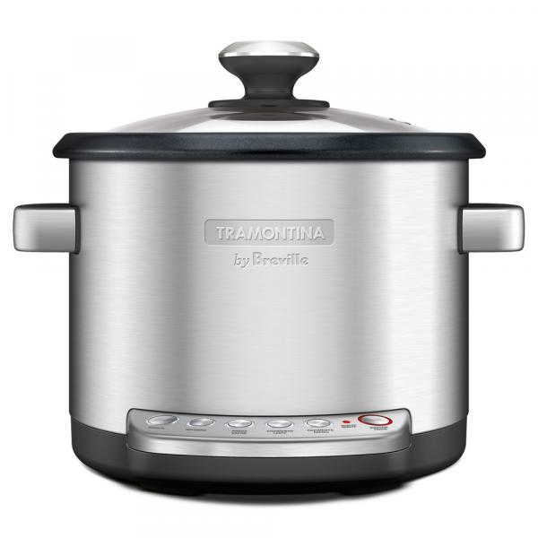 Panela Elétrica Multi Cook Aço Inox 127V Prata Tramontina By Breville