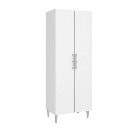 Paneleiro com 2 Portas CZ703 - Art In Móveis - Branco com Branco