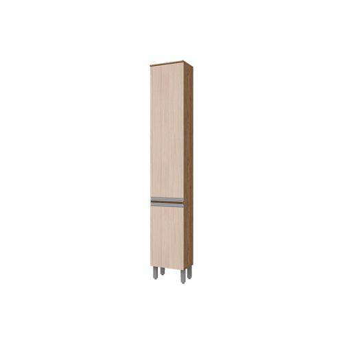 Paneleiro de Cozinha Henn Integra C/ 2 Portas 35cm - Cor Rústico C/ Fendi