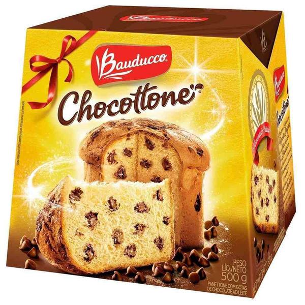 Panetone de Chocolate Chocottone 500g Bauducco