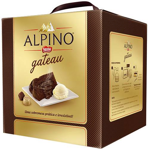Tudo sobre 'Panettone Alpino Gateau Nestlé - 550g'