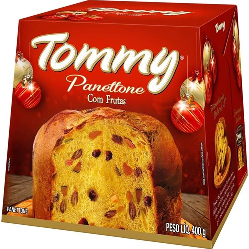 Panettone Frutas 400G Tommy