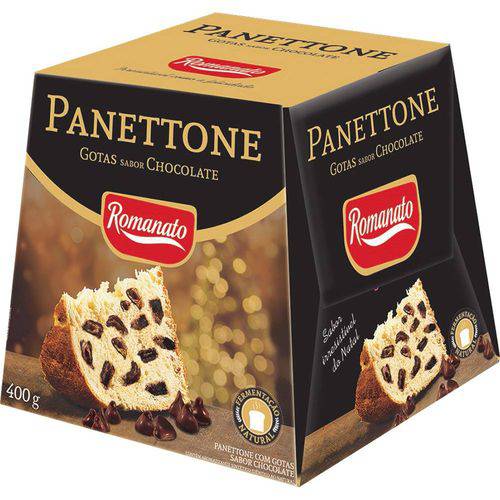 Tudo sobre 'Panettone Gosta Chocolate 400gr - Romanato'