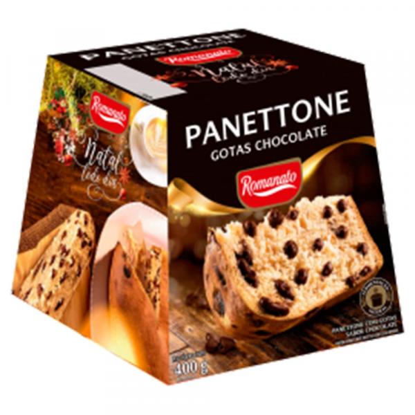 Panettone Gotas de Chocolate 400g - Romanato