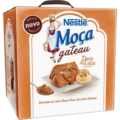 Panettone Nestlé Moça Doce de Leite Gateau 550g