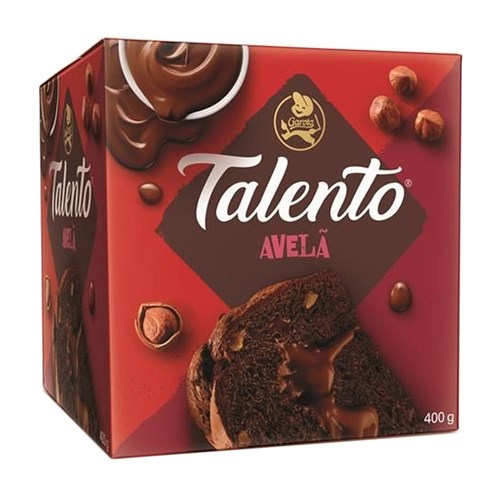 Panettone Nestlé Talento Avelã com 400g