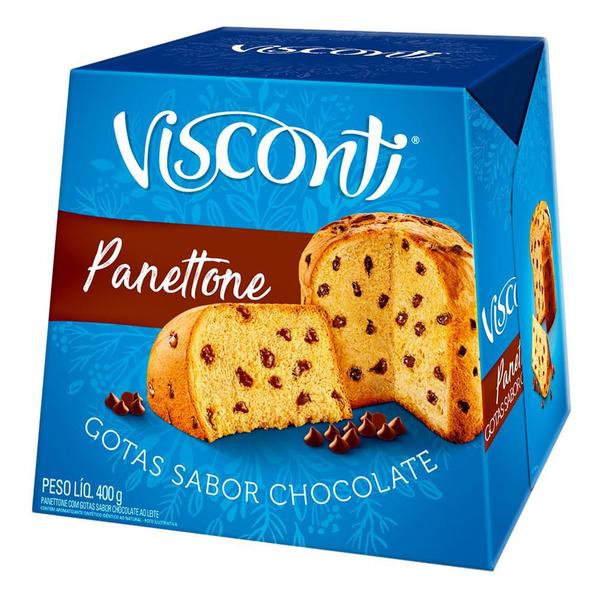 Panettone Visconti Gotas Chocolate