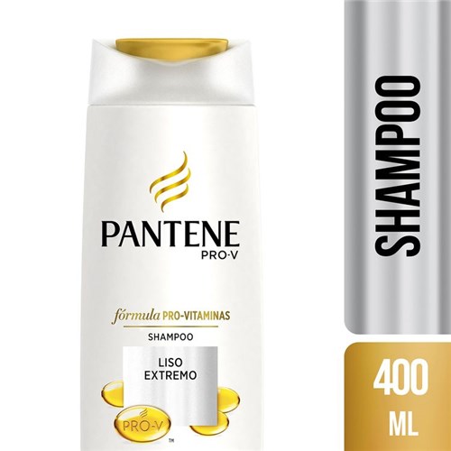 Pantene Pro-V Liso Extremo, Shampoo, 400 Ml