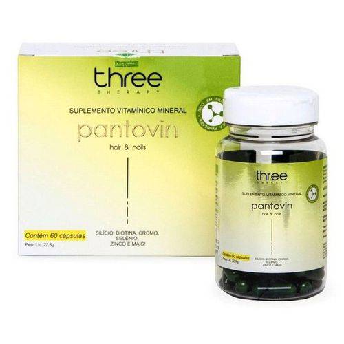 Tudo sobre 'Pantovin Suplemento Vitamínico Mineral Three Therapy'