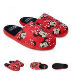 Pantufa Chinelo Minnie Vermelho 38/39 - Ricsen