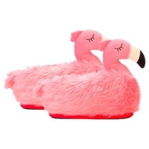 Pantufa 3D Flamingo Ricsen - ROSA