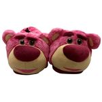 Pantufa Disney de Pelúcia Adulto 3d Urso Lotso Tamanho 40/42