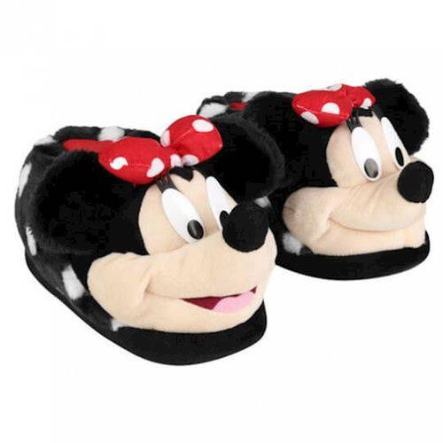 Pantufa Inf Minnie Preta 28/30 20277 Ricsen.