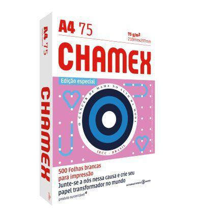 Papel A4 75g 500 Folhas Chamex