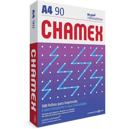 Papel A4 Chamex Super 90g com 500 Fls 15642