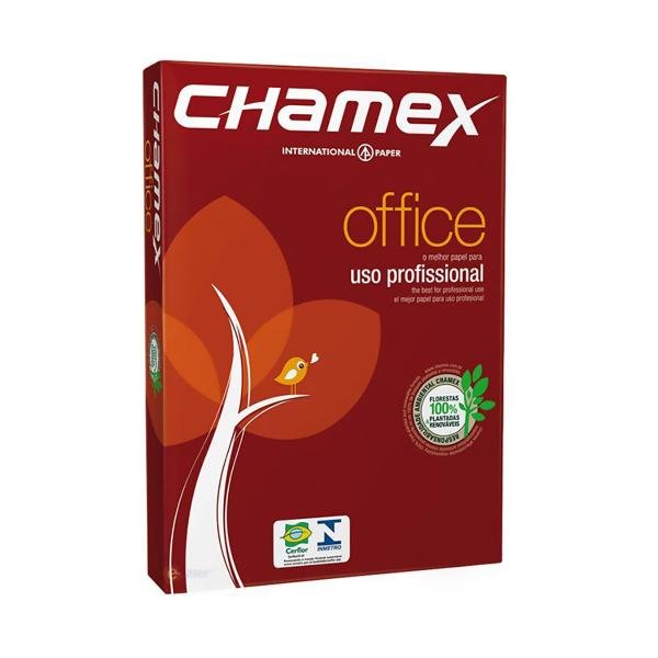 Papel A4 Sulfite Chamex Office 210mm X 297mm 75g / Resma com 500 Folhas
