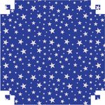 Papel Cartolina Dupla Face Dec.azul C/estrelas 150g.48x66 V.m.p.