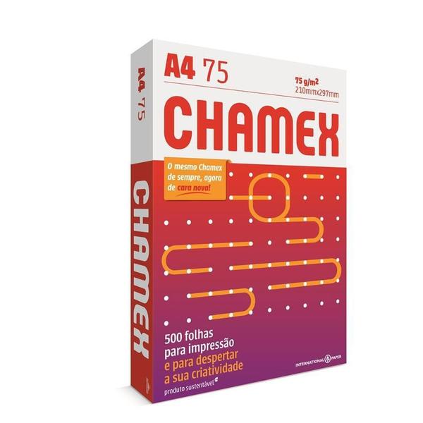 Papel Chamex 500 Folhas A4 75 G/m²