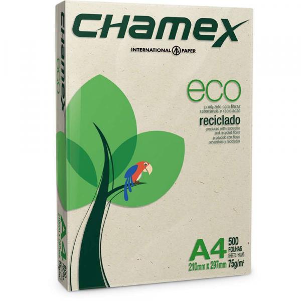 Papel Chamex Eco Reciclado A4 500 Folhas