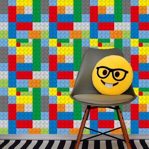 Tudo sobre 'Papel de Parede Adesivo Infantil LEGO Colorido Bebê'