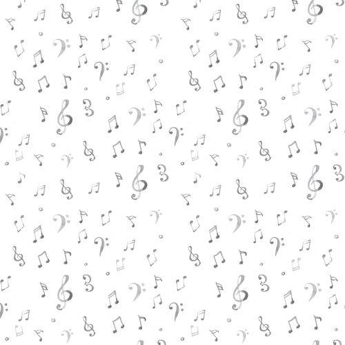Tamanhos, Medidas e Dimensões do produto Papel de Parede Adesivo Musical 2,70x0,57m